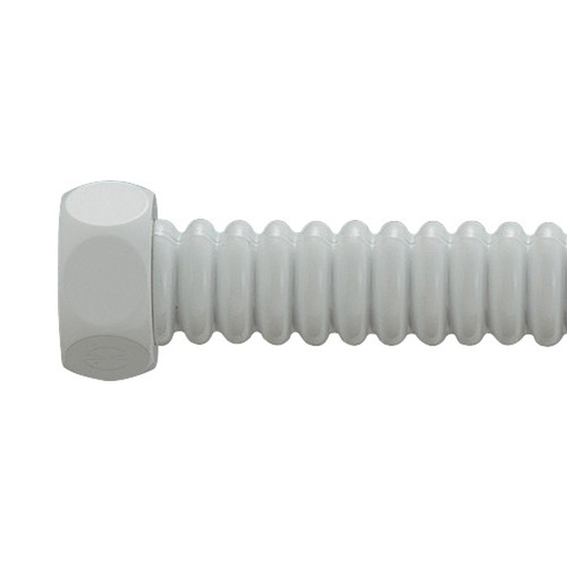 カクダイ 2232315 フレキパイプ ホワイト 400 #798-606 1個（ご注文単位1個）【直送品】