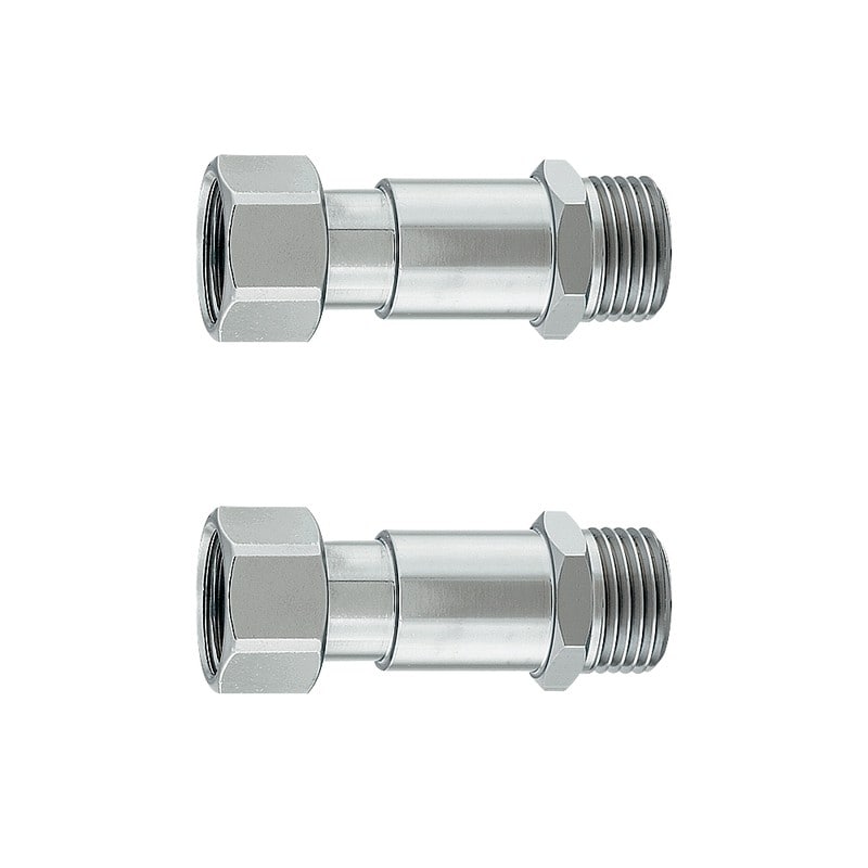 カクダイ 2237330 片ナット継足しユニオン2個入 613-210-13 1個（ご注文単位1個）【直送品】