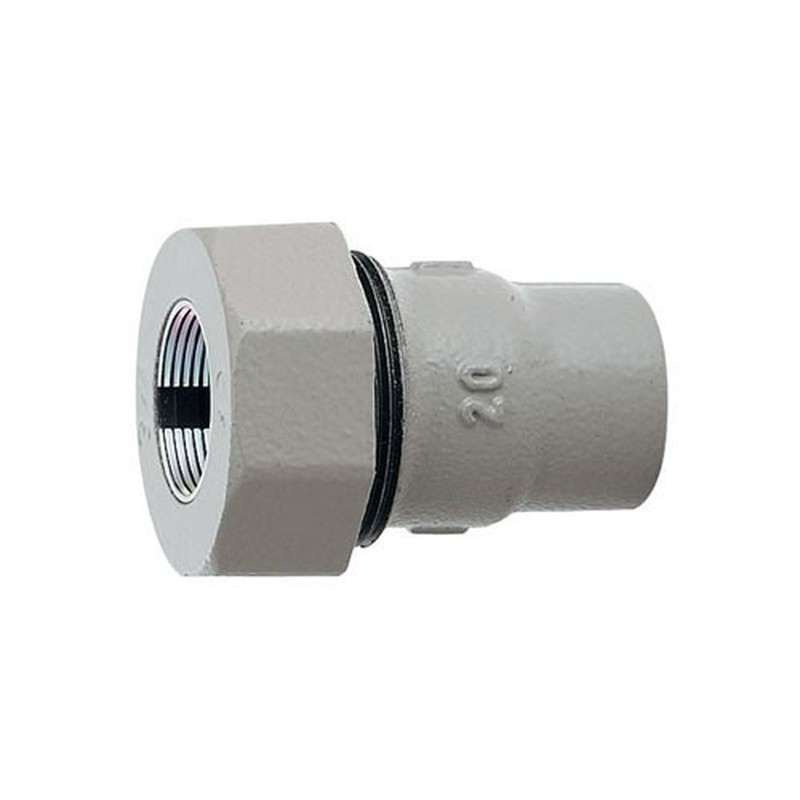 カクダイ 2228210 649-847-203管ジョイントメスアダプター #649-847-20 1個（ご注文単位1個）【直送品】