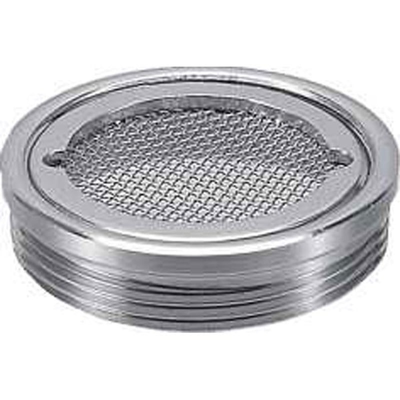 カクダイ 2221375 カクダイ 4232-40 外ネジ防虫目皿 #4232-40 1個（ご注文単位1個）【直送品】