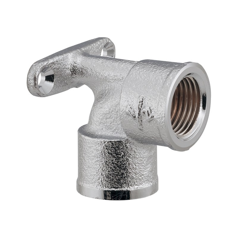 カクダイ 2235722 座付水栓エルボ #619-821-13 1個（ご注文単位1個）【直送品】