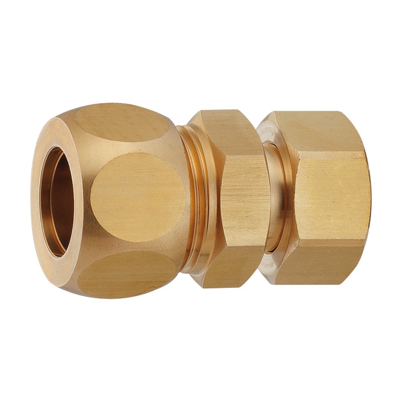 カクダイ 2236332 ナットつき銅管用火なし継手 13×12.7 618-76-1313 1個（ご注文単位1個）【直送品】