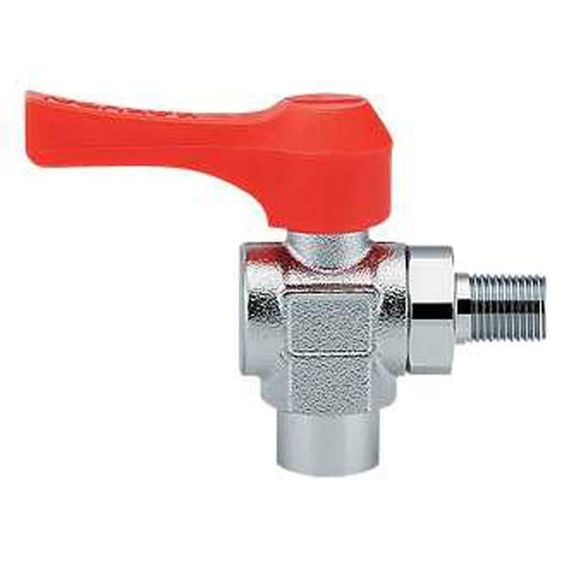 カクダイ 2227382 651-953-6アングル型ミニチュアボールバルブ #651-953-6 1個（ご注文単位1個）【直送品】