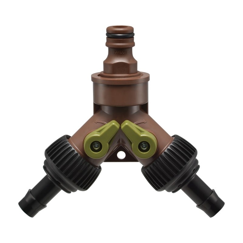 カクダイ 2236306 コックつき分岐接手 578-124 1個（ご注文単位1個）【直送品】