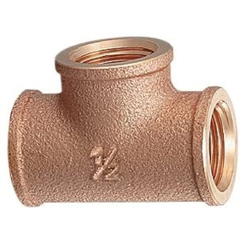 カクダイ 2229718 6126-13×10 砲金チーズ #6126-13X10 1個（ご注文単位1個）【直送品】