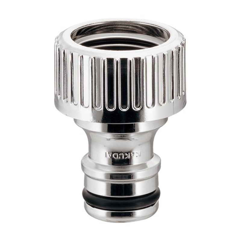 カクダイ 2237674 ネジ口金 791-710-CH 1個(ご注文単位1個)【直送品】