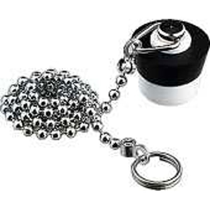 カクダイ 2221935 バス用ゴム栓鎖付28×23 #491-150 1個（ご注文単位1個）【直送品】