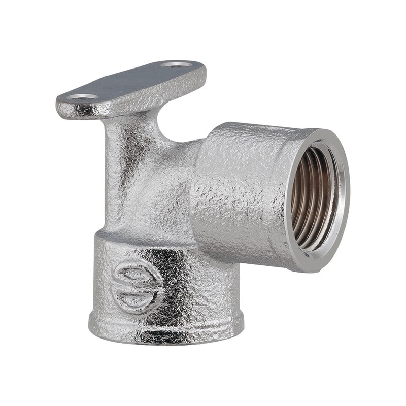 カクダイ 2235724 逆座水栓エルボ #646-421-13 1個（ご注文単位1個）【直送品】