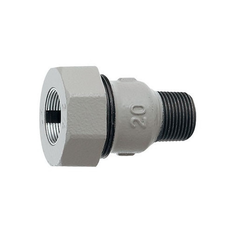 カクダイ 2228201 649-846-10A 3管兼用ジョイント オス #649-846-10A 1個（ご注文単位1個）【直送品】