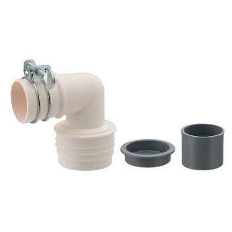 カクダイ 2229604 洗濯機排水トラップ用エルボVU #437-221 1個（ご注文単位1個）【直送品】