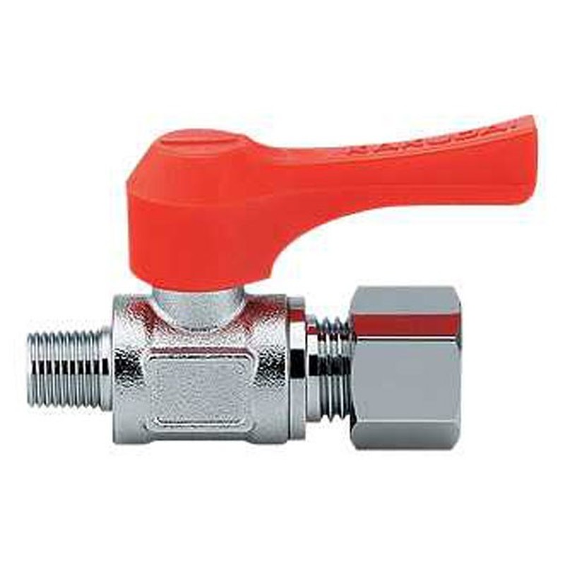 カクダイ 2227367 651-906-1/4×8.0 ミニボールバルブ #651-906-1/4X8.0 1個（ご注文単位1個）【直送品】