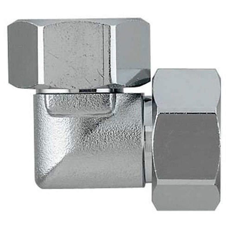 カクダイ 2228167 646-115-13 両ナット付小曲りエルボ #646-115-13 1個（ご注文単位1個）【直送品】