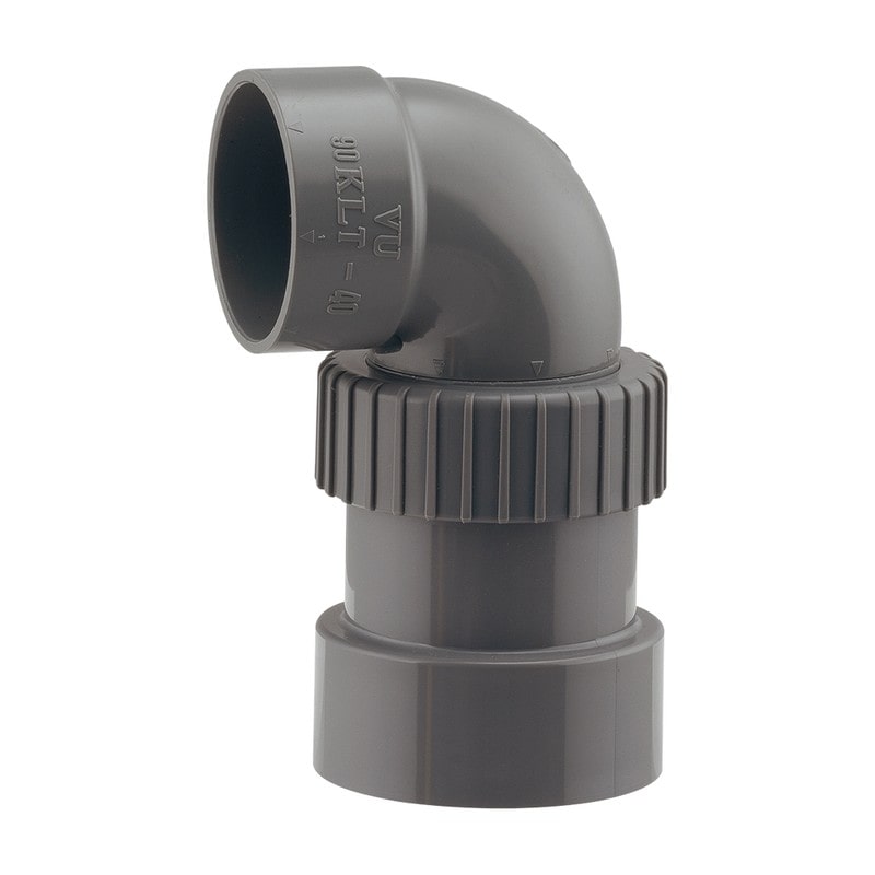 カクダイ 2235437 458-445-50 キッチン排水エルボアダプター #458-445-50 1個（ご注文単位1個）【直送品】