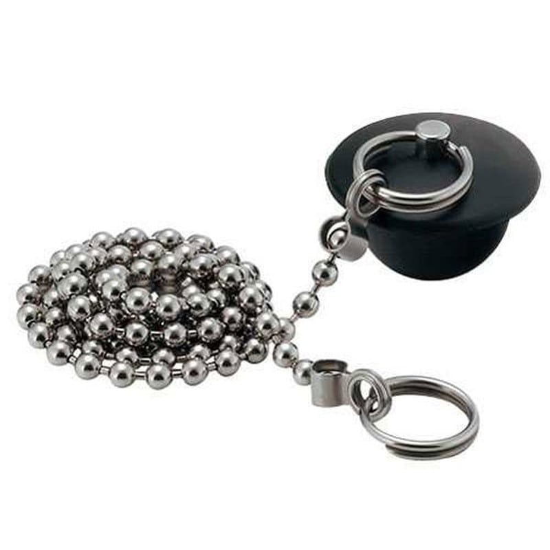 カクダイ 2227926 491-171 バス用ゴム栓くさり付42×32 #491-171 1個(ご注文単位1個)【直送品】