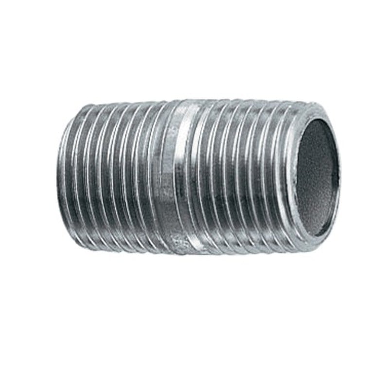 カクダイ 2223871 ステンレス丸ニップル #6475-20 1個（ご注文単位1個）【直送品】