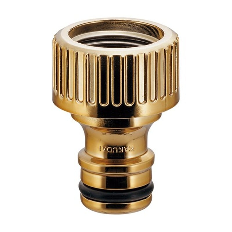 カクダイ 2237672 ネジ口金アンティークゴールド 791-710-AG 1個(ご注文単位1個)【直送品】