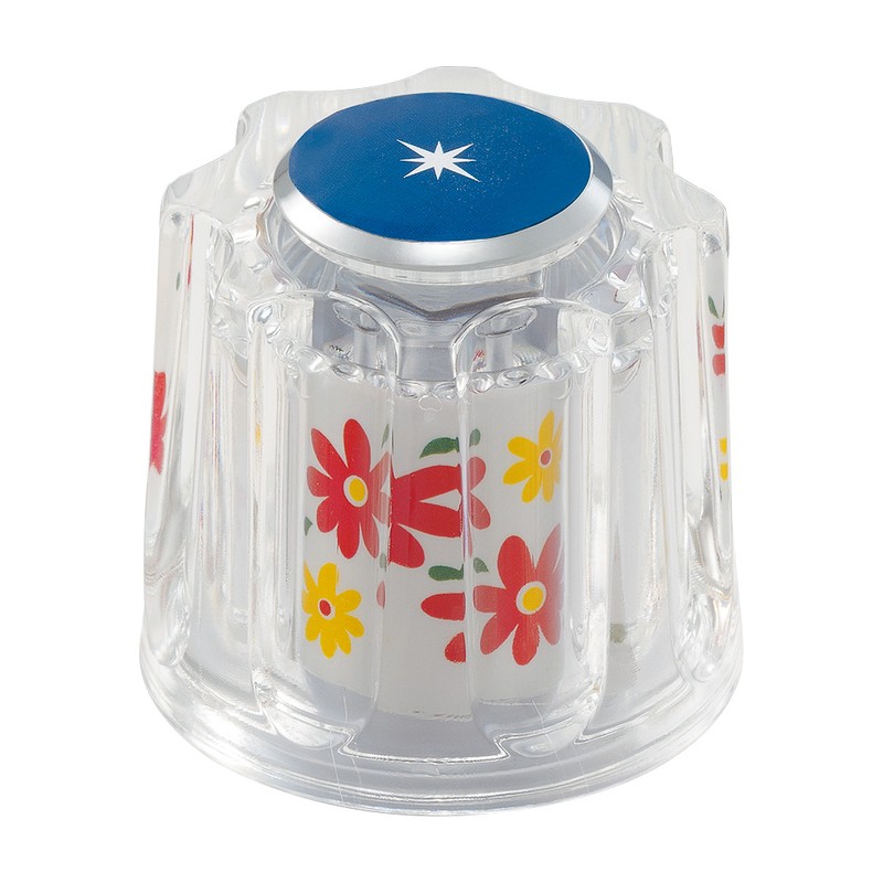 カクダイ 2235733 カクダイ 793-310 昭和な透明ハンドル #793-310 1個（ご注文単位1個）【直送品】