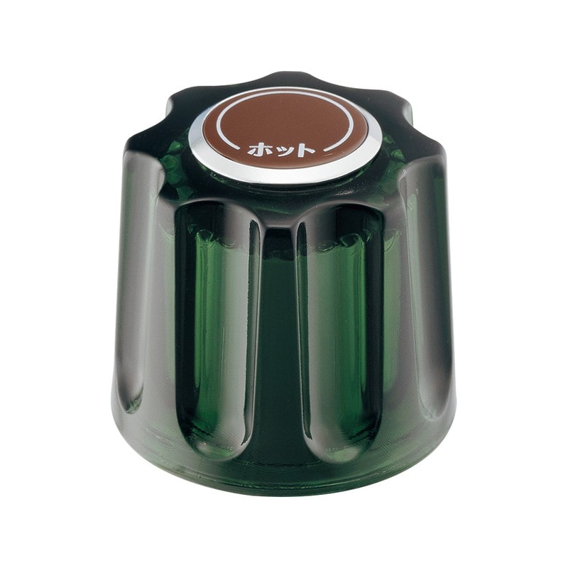 カクダイ 2236908 昭和な透明ハンドル 793-311-GR 1個(ご注文単位1個)【直送品】