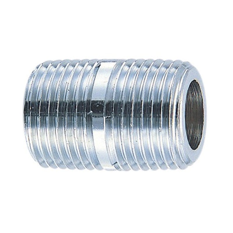 カクダイ 2223121 6137-20 クローム丸ニップル #6137-20 1個（ご注文単位1個）【直送品】