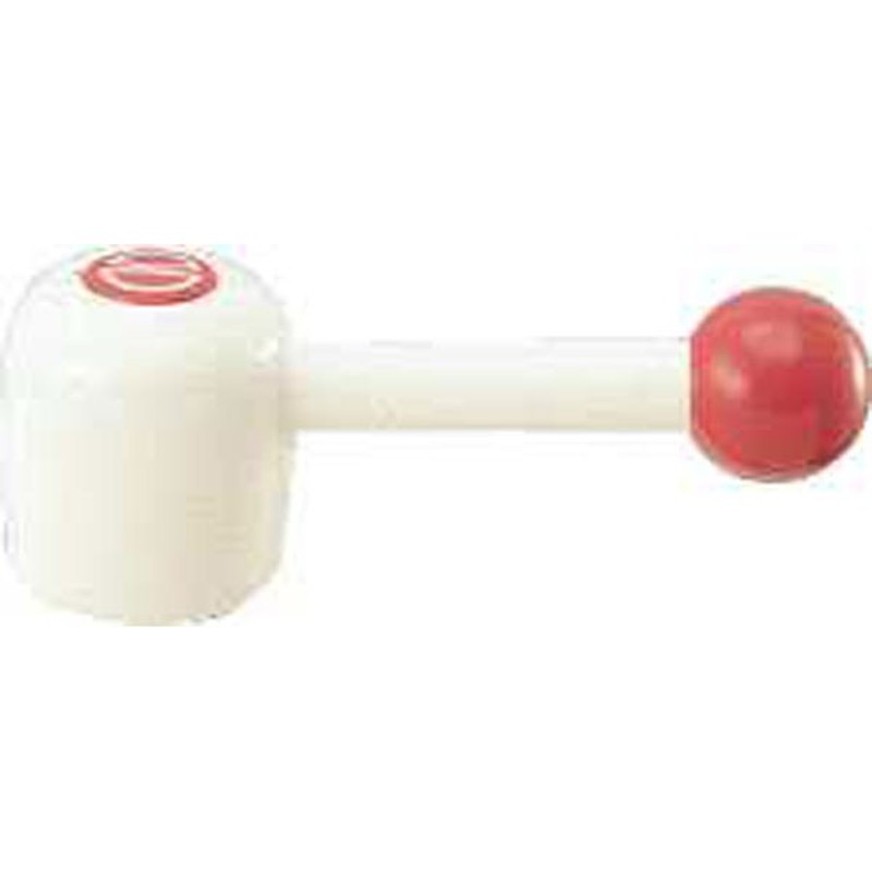 カクダイ 2225640 節水ハンドルマテラ/レッド #7702R 1個（ご注文単位1個）【直送品】