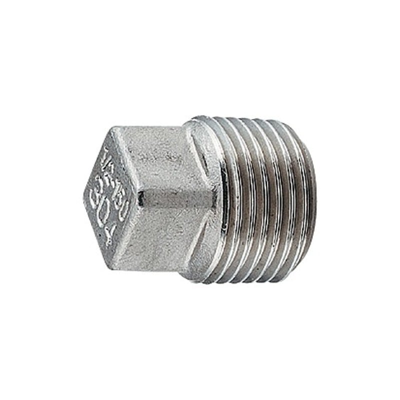 カクダイ 2227208 ステンレスプラグ #6479-6 1個（ご注文単位1個）【直送品】
