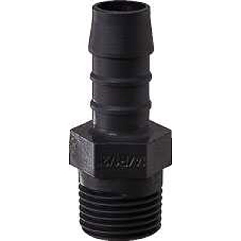 カクダイ 2223954 カクダイ 6497-20 樹脂製ホースニップル #6497-20 1個（ご注文単位1個）【直送品】