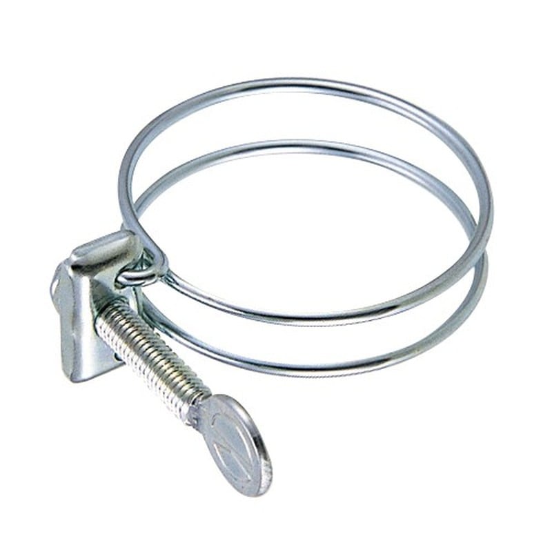 カクダイ 2222339 ワイヤバンド 指ネジ式 54~58 #5354-50 1個（ご注文単位1個）【直送品】