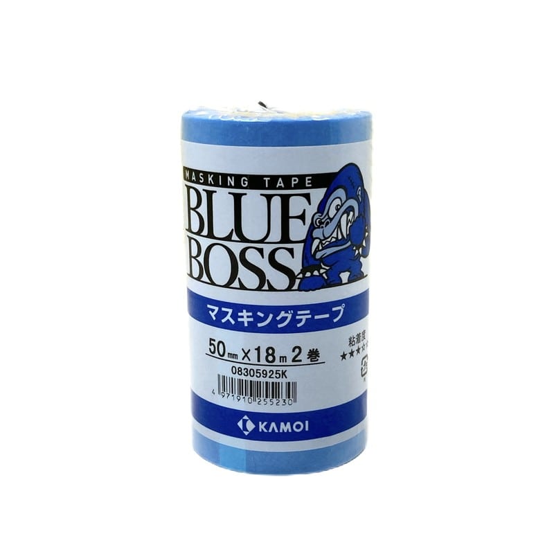 カモ井加工紙 9034843 車両塗装用マスキングテープBLUEBOSS50mm #255230 1個（ご注文単位1個）【直送品】