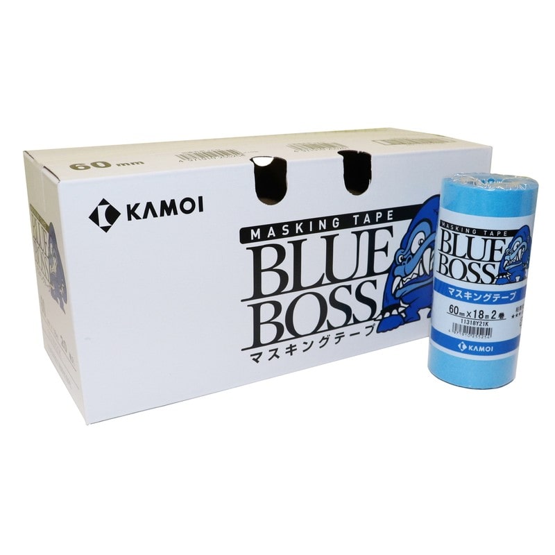 カモ井加工紙 9034963 車両塗装用マスキングテープ 60mm×18m #255261 1個（ご注文単位1個）【直送品】