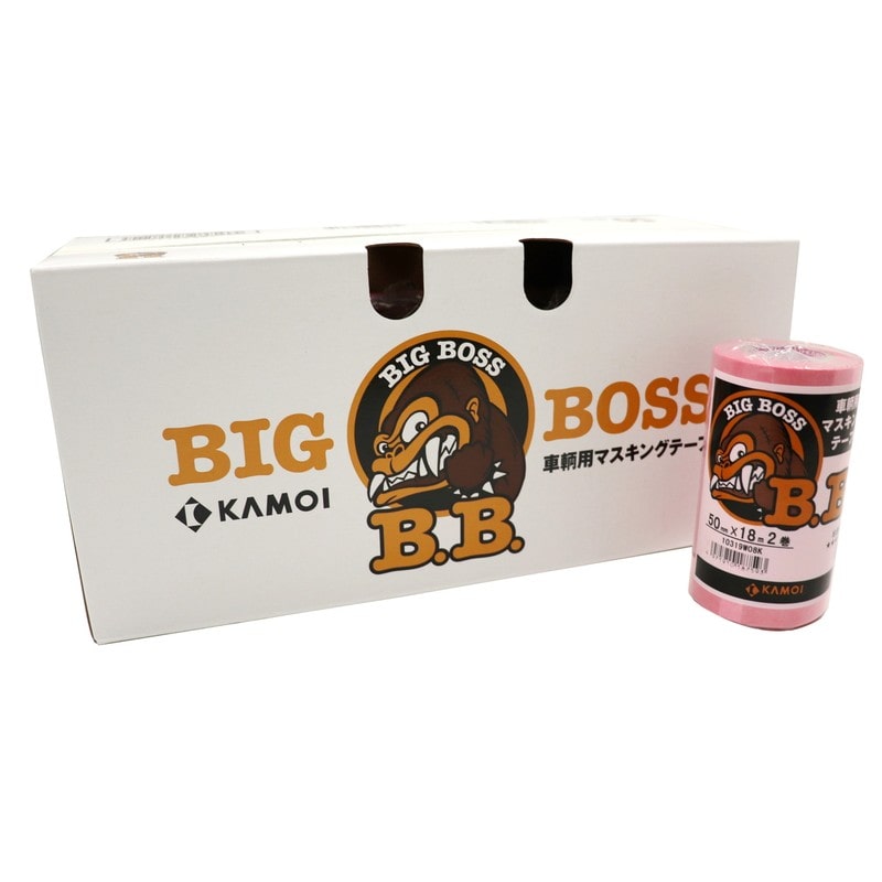 カモ井加工紙 9034953 車両塗装用マスキングテープ 50mm×18m #187609 1個（ご注文単位1個）【直送品】