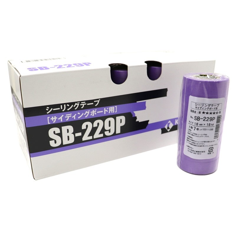 カモ井加工紙 9035044 マスキングテープNo.SB229P18mm×18m #165416 1個（ご注文単位1個）【直送品】