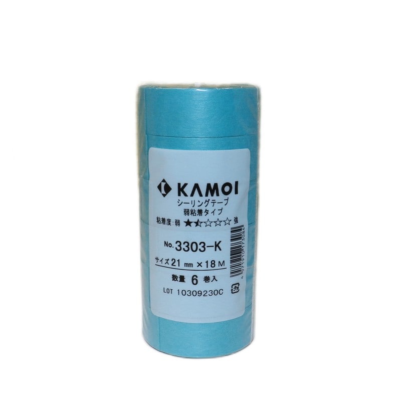 カモ井加工紙 9034882 シーリング用マスキングテープ 21mm×18m #173084 1個（ご注文単位1個）【直送品】