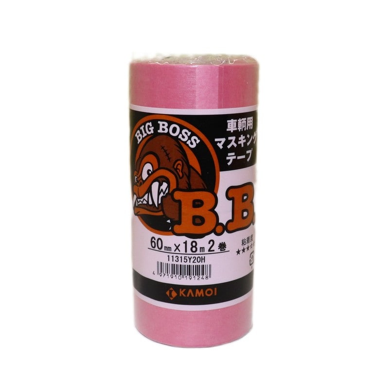カモ井加工紙 9034835 車両塗装用マスキングテープ 60mm×18m #191248 1個（ご注文単位1個）【直送品】