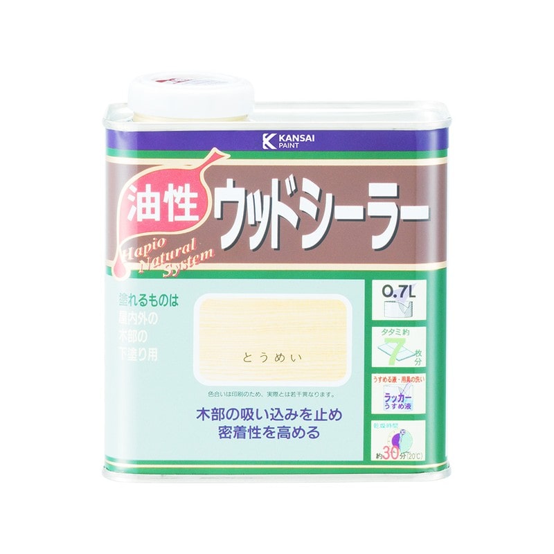 カンペハピオ 9002078 ウッドシーラー とうめい 0.7L #00827644001007 1個（ご注文単位1個）【直送品】