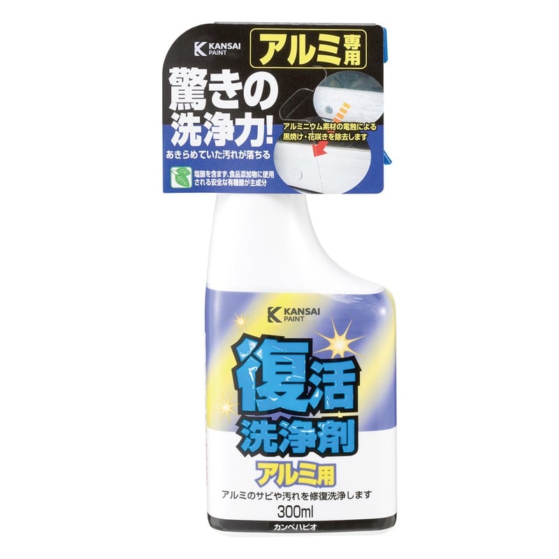 カンペハピオ 9002486 復活洗浄剤 アルミ用 300ML #00017660022300 1個（ご注文単位1個）【直送品】