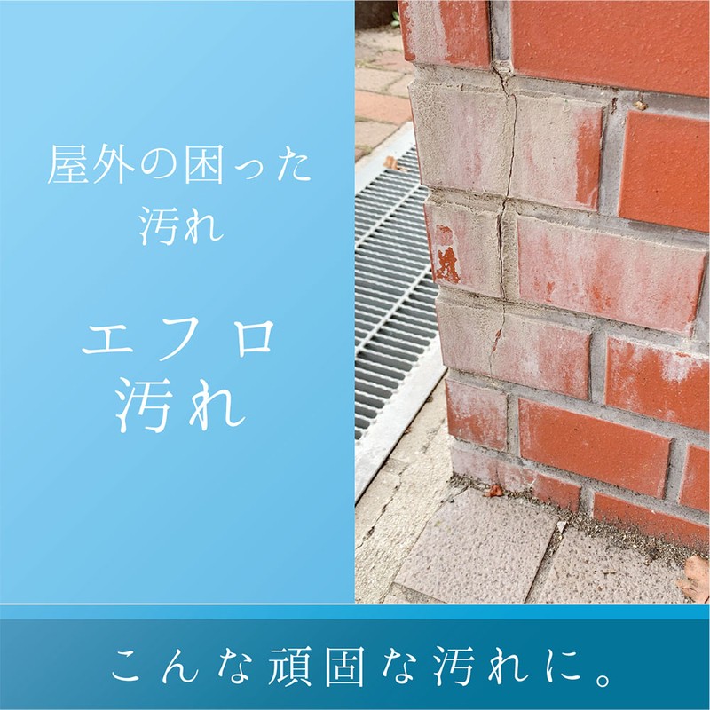 カンペハピオ 9002479 復活洗浄剤 エフロ用 4L #00017660061040 1個(ご注文単位1個)【直送品】