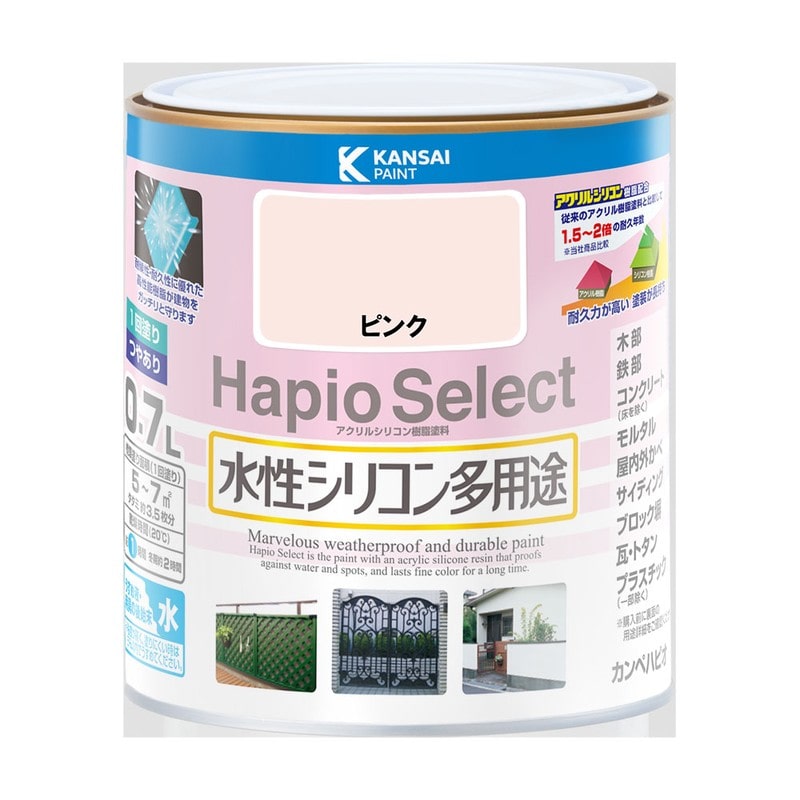 カンペハピオ 9000074 ハピオセレクト ピンク 0.7L #00017650831007 1個（ご注文単位1個）【直送品】