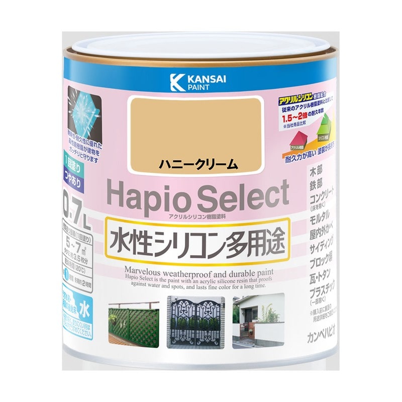 カンペハピオ 9000094 ハピオセレクト ハニークリーム 0.7L #00017650391007 1個（ご注文単位1個）【直送品】