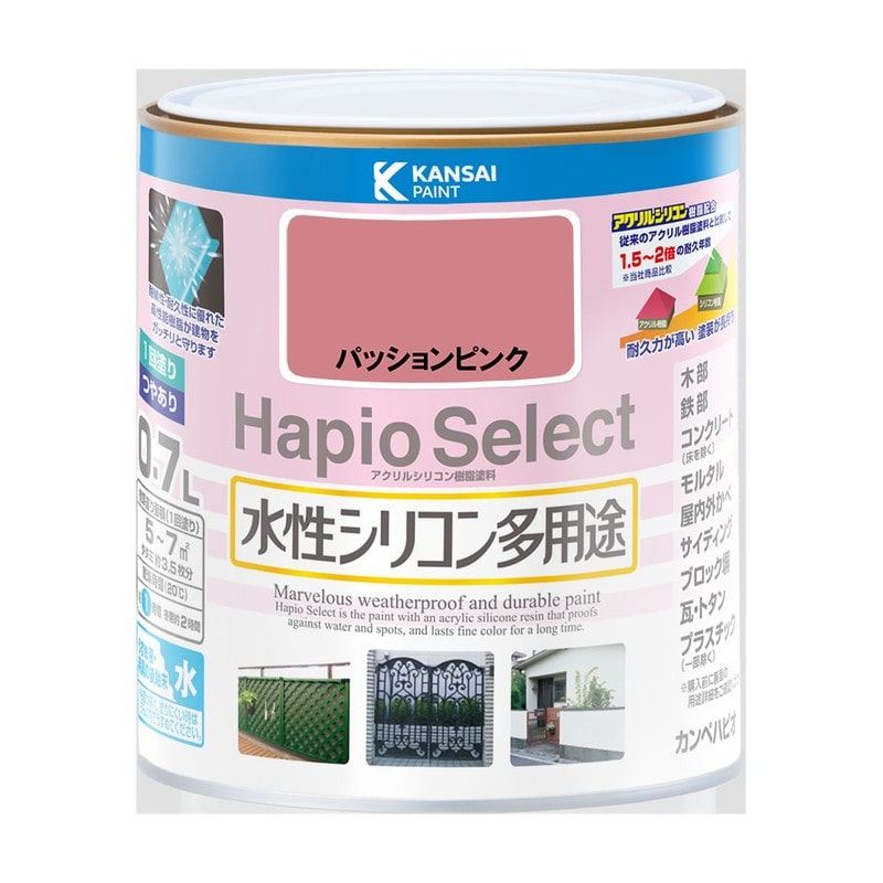 カンペハピオ 9000112 ハピオセレクト パッションピンク 0.7L #00017650731007 1個（ご注文単位1個）【直送品】