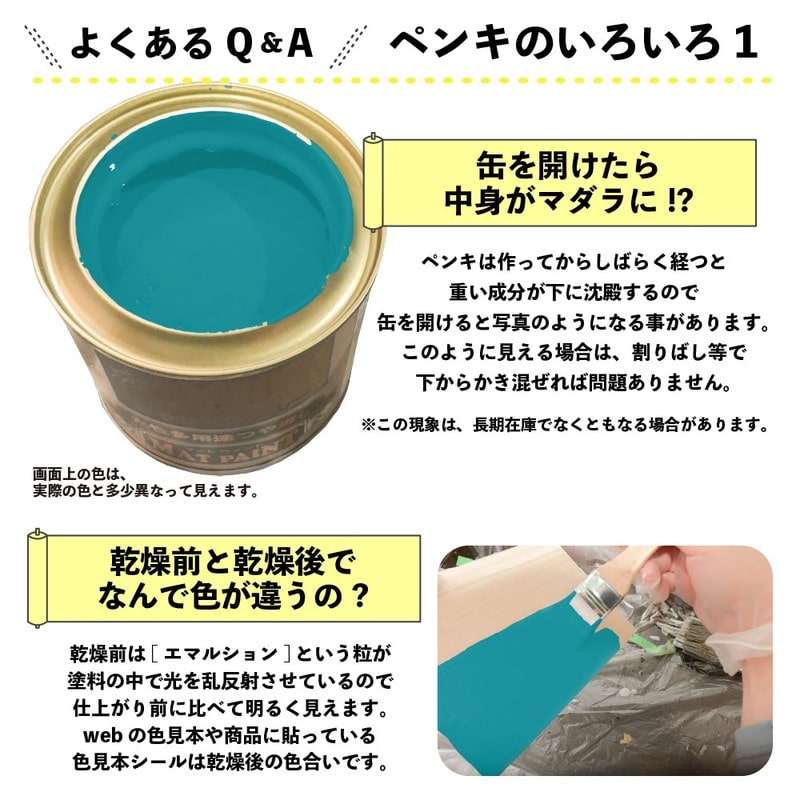 カンペハピオ 9009965 マットペイント ターコイズ 0.7L 1個（ご注文単位1個）【直送品】