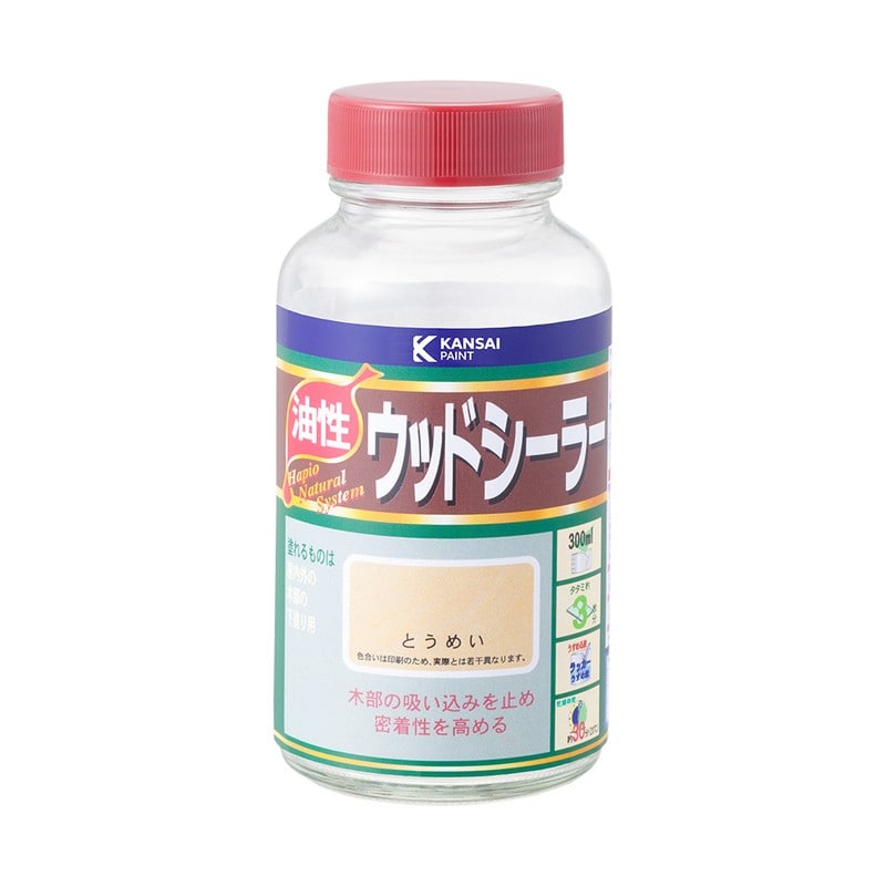 カンペハピオ 9002077 ウッドシーラー とうめい 300ML #00827644002300 1個（ご注文単位1個）【直送品】