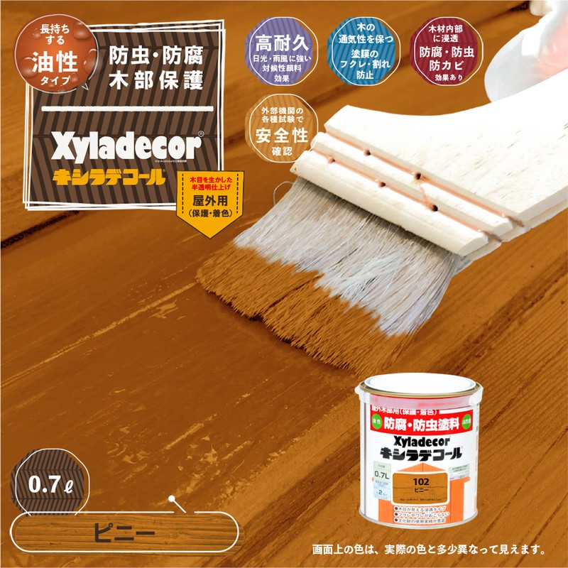 カンペハピオ 9001732 キシラデコール ピニー 0.7L #00017670110000 1個(ご注文単位1個)【直送品】