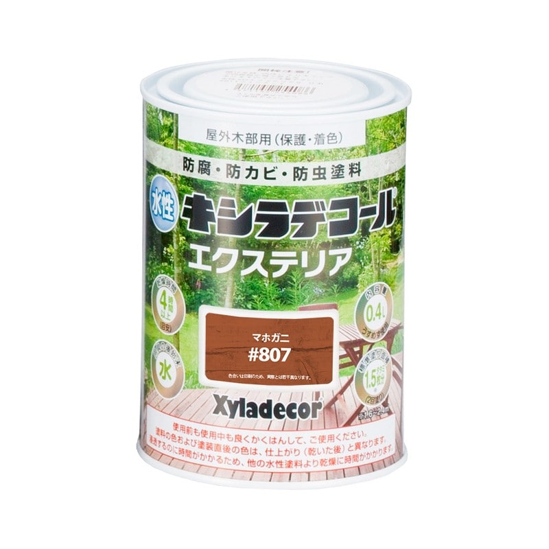 カンペハピオ 9001815 水性キシラデコールエクステリアSマホガ二 0.4L #00047670150000 1個（ご注文単位1個）【直送品】