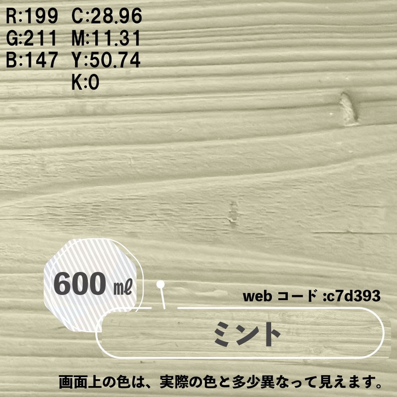 カンペハピオ 9025091 ボタニカルペイント ミント 600ml 1個(ご注文単位1個)【直送品】