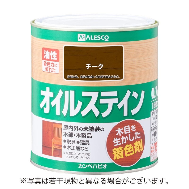 カンペハピオ 9002029 オイルステインA チーク 0.7L #00347643511007 1個（ご注文単位1個）【直送品】