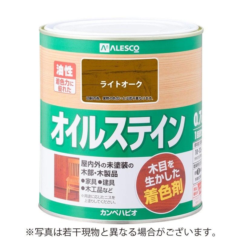 カンペハピオ 9002032 オイルステインA ライトオーク 0.7L #00347643471007 1個（ご注文単位1個）【直送品】