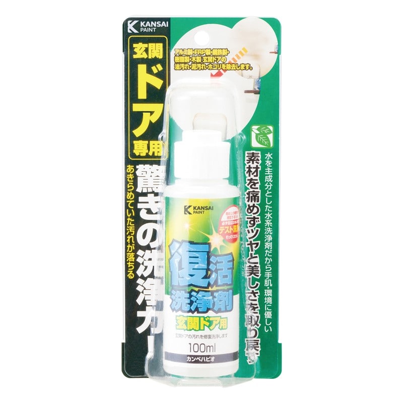 カンペハピオ 9002496 復活洗浄剤 玄関ドア用 100ML #00017660092100 1個（ご注文単位1個）【直送品】