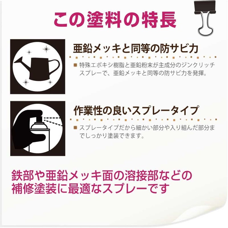 カンペハピオ 9001206 ジンクリッチスプレー シルバー 420ml #00777645252420 1個(ご注文単位1個)【直送品】