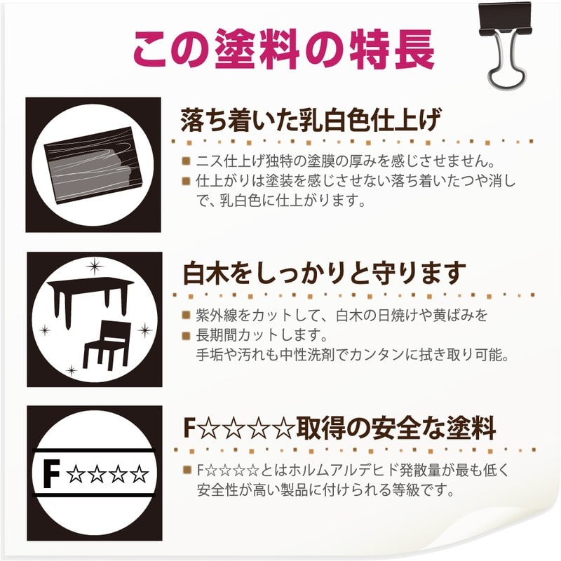 カンペハピオ 9002094 水性白木用ニスA つやけしとうめい 100ML #00737653732100 1個（ご注文単位1個）【直送品】