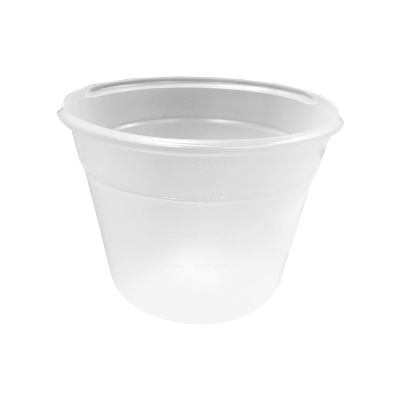 カンペハピオ 9002913 ポリさげ缶内容器 3L 透明 1個(ご注文単位1個)【直送品】